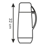 Fotogalerie - Termoska s hrníčkem FAMILY, 1,0 l