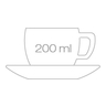 Fotogalerie - Šálek na cappuccino CREMA, 200 ml, s podšálkem